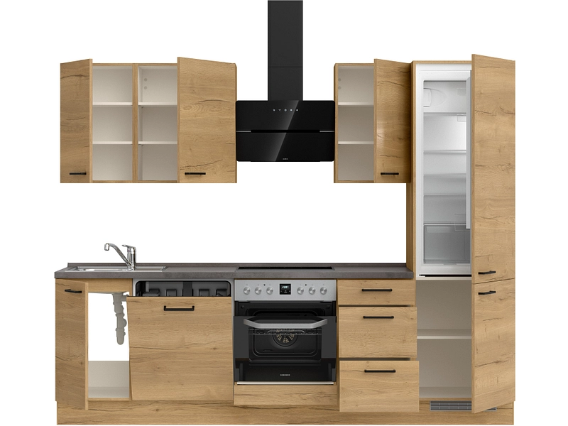 Komplette Küche MODUSET STRUCTURA PREMIUM