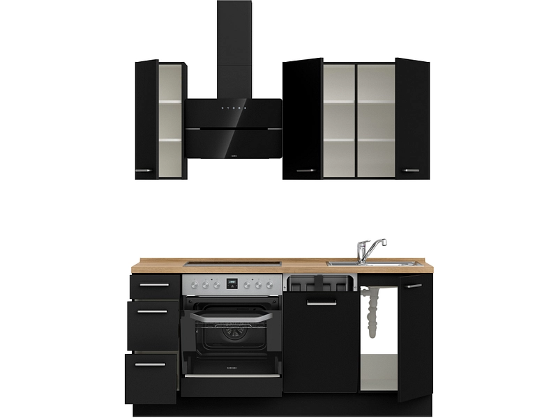 Komplette Küche MODUSET TOUCH PREMIUM