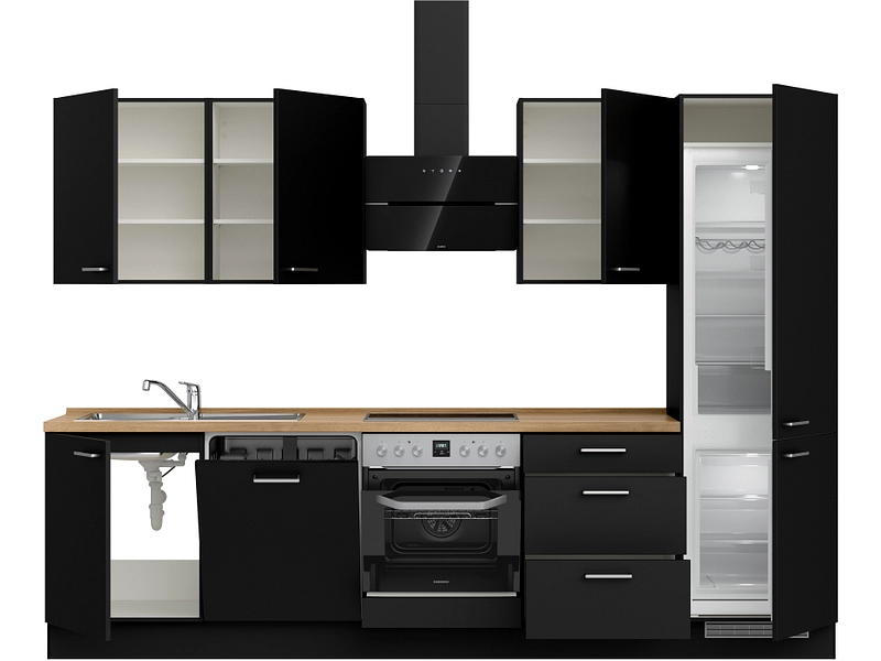 Komplette Küche MODUSET TOUCH PREMIUM