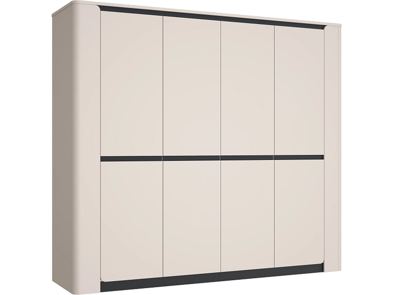 Armoire portes battantes VODOL sable Armoire portes battantes VODOL sable