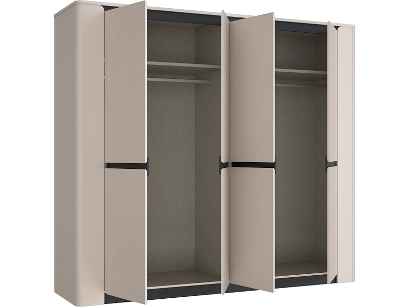 Armoire portes battantes VODOL sable Armoire portes battantes VODOL sable