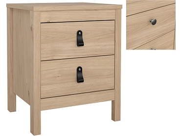 Nachttisch MADRID 2 Schubladen