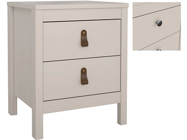 Nachttisch MADRID 2 Schubladen