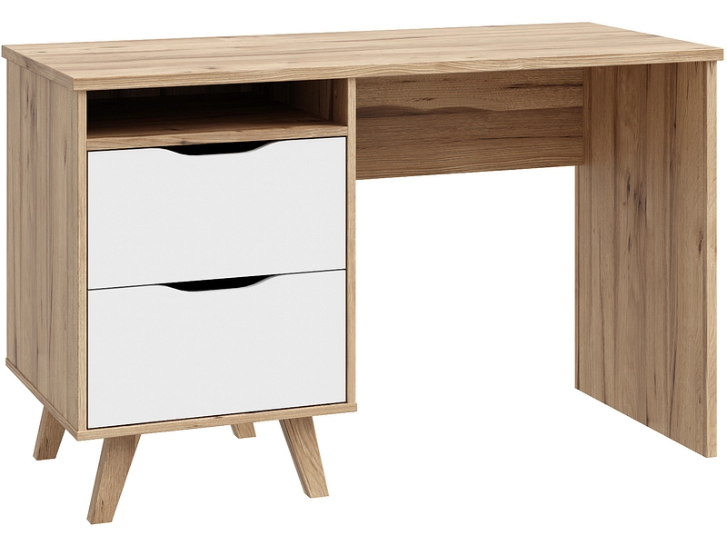 FORTE Schreibtisch B/H/T 119,7/73,5/52,7 cm, Grifflos