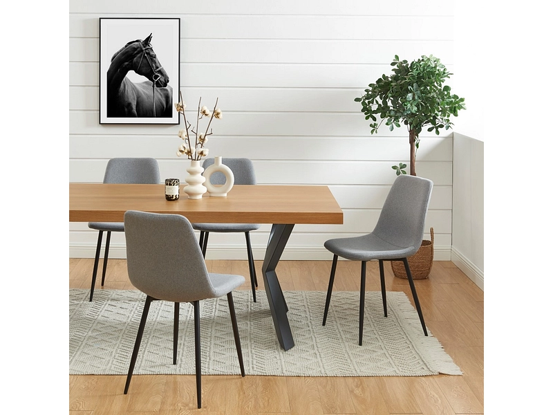 BAÏTA Set de 4 chaises ESTELLE BAÏTA Set de 4 chaises ESTELLE