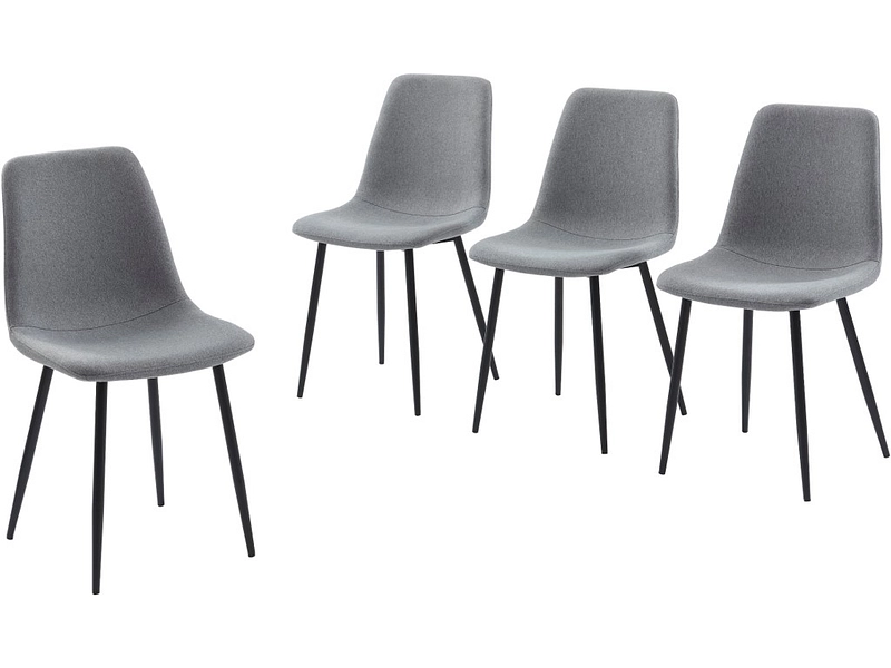 BAÏTA Set de 4 chaises ESTELLE BAÏTA Set de 4 chaises ESTELLE