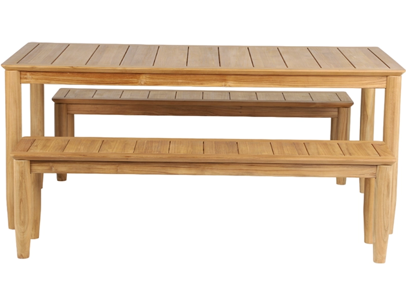 Set table et banc de jardin SAFARI