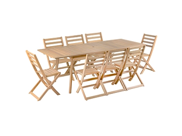 Set Gartentisch und Gartenstühle MOLA