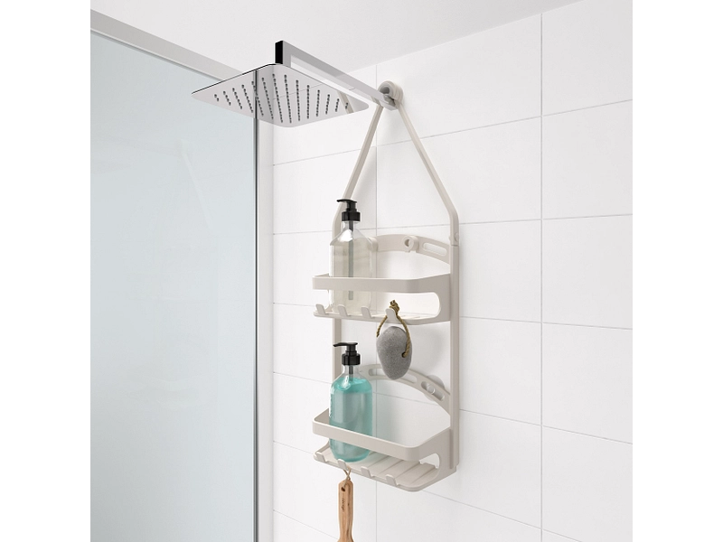 METALTEX Badezimmer-Regal NEVO grau