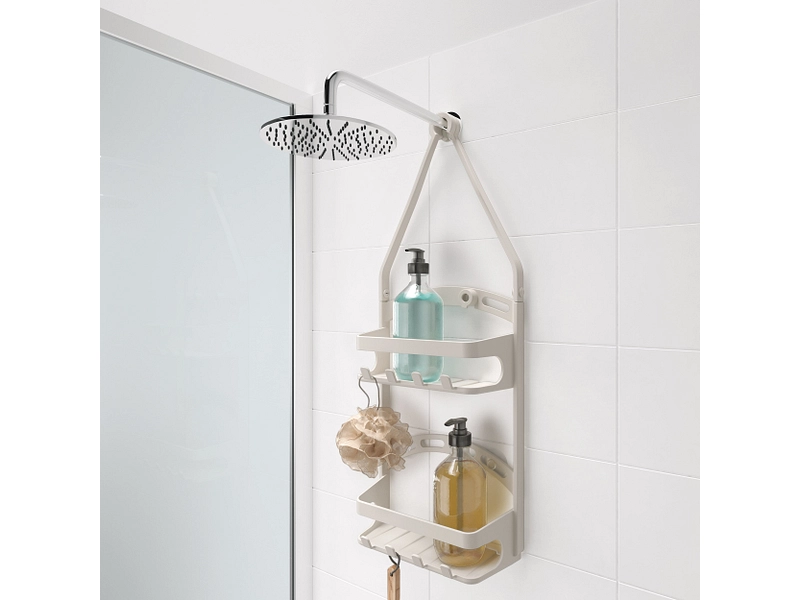 METALTEX Badezimmer-Regal NEVO grau