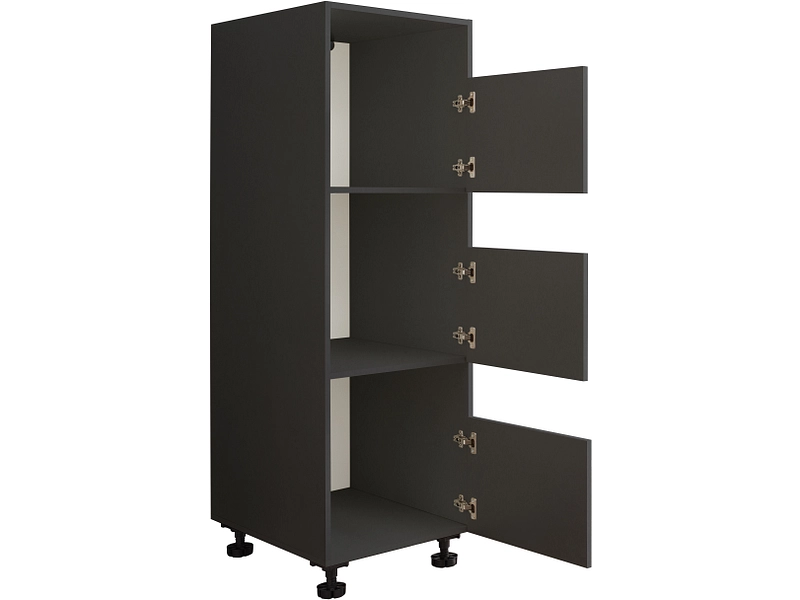 Armoire à linge MOSODA anthracite