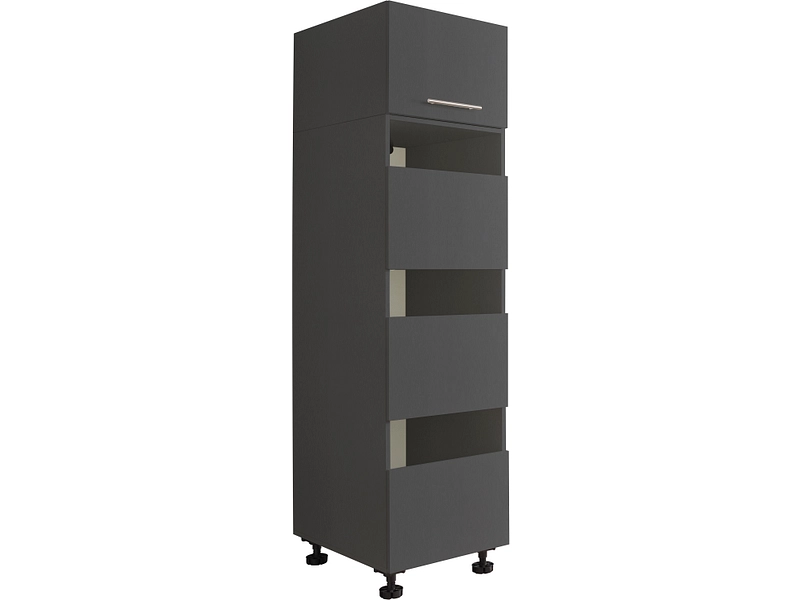 Armoire à linge MOSODA anthracite