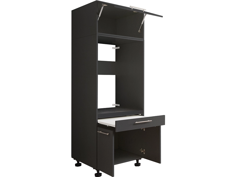 Drehtürenschrank MOSODA anthrazit