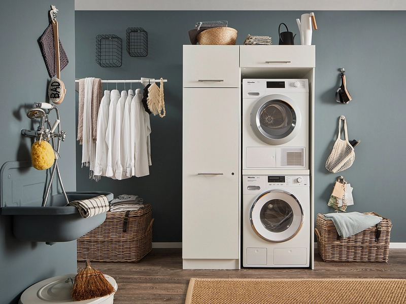 Möbel für Haushaltsgeräte MOSODA weiss