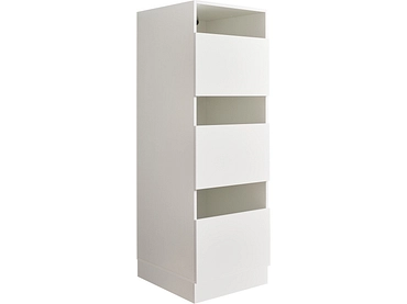 Armoire à linge MOSODA blanc