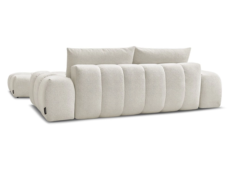 Canapé 3 places avec pouf BOBOCHIC EVEREST