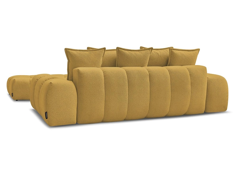 Canapé 3 places avec pouf BOBOCHIC EVEREST