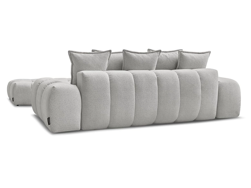 Canapé 3 places avec pouf BOBOCHIC EVEREST