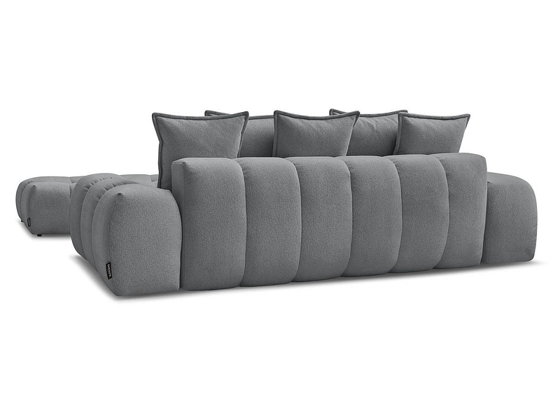 Canapé 3 places avec pouf BOBOCHIC EVEREST