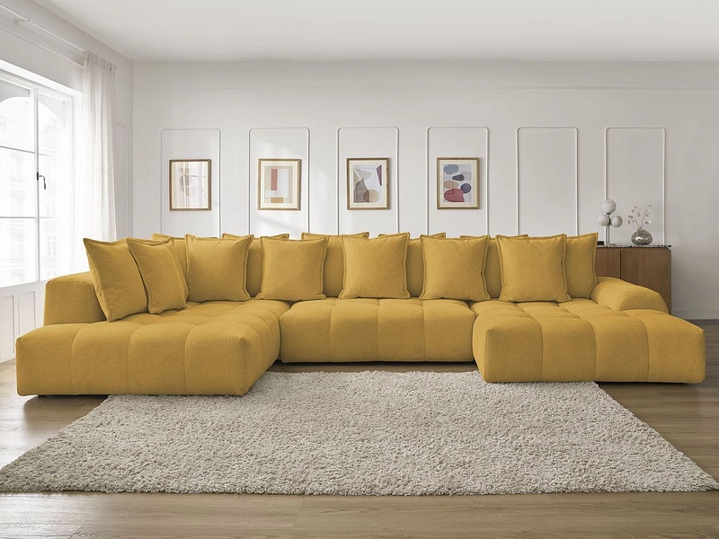 Canapé d'angle panoramique BOBOCHIC EVEREST