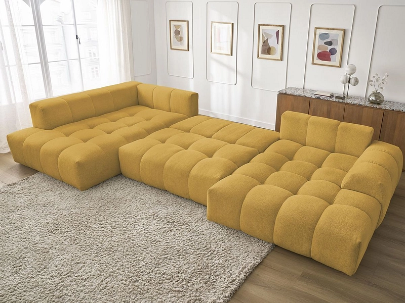 Canapé d'angle panoramique BOBOCHIC EVEREST