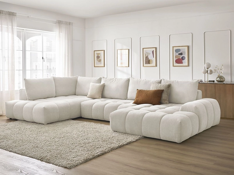 Canapé d'angle panoramique BOBOCHIC EVEREST