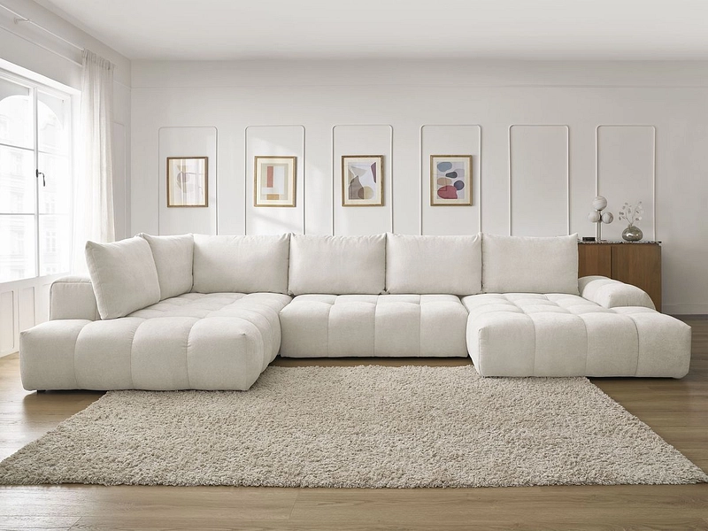 Canapé d'angle panoramique BOBOCHIC EVEREST