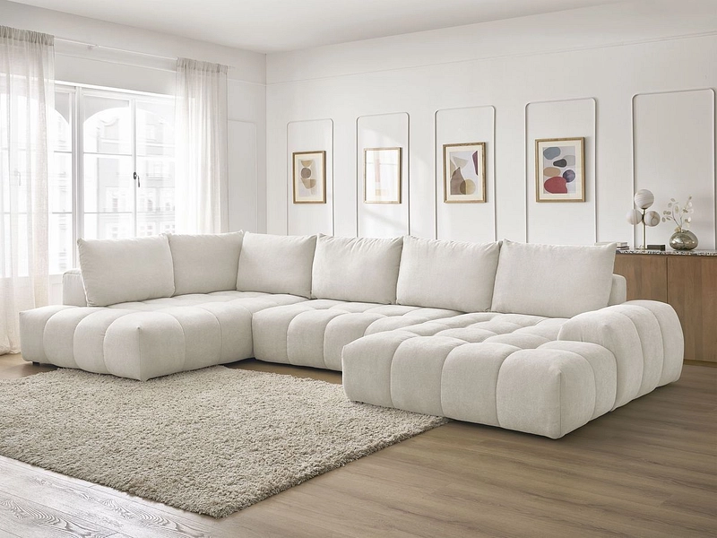 Canapé d'angle panoramique BOBOCHIC EVEREST