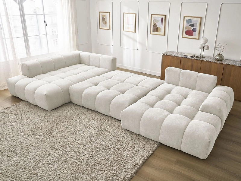 Canapé d'angle panoramique BOBOCHIC EVEREST