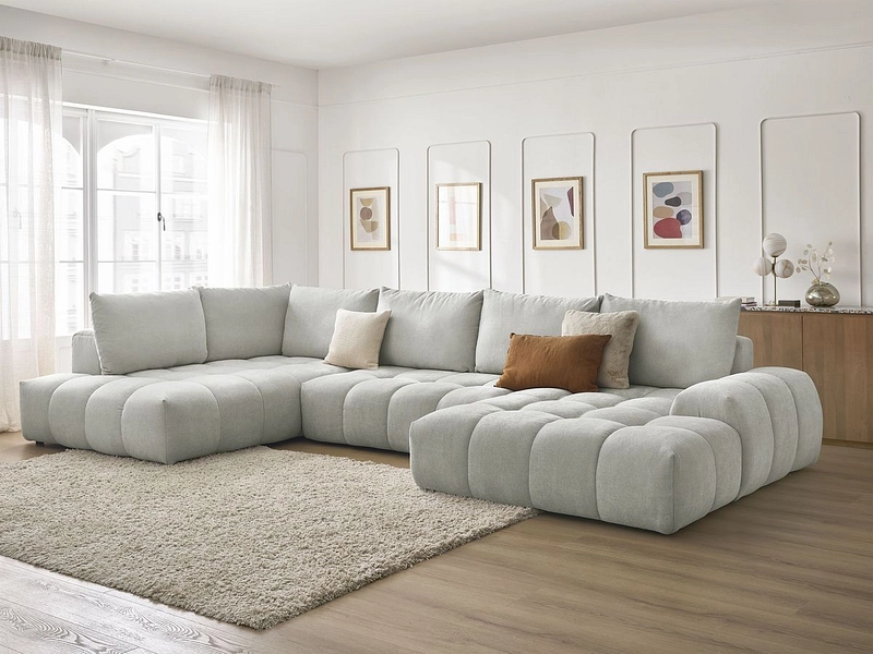 Canapé d'angle panoramique BOBOCHIC EVEREST