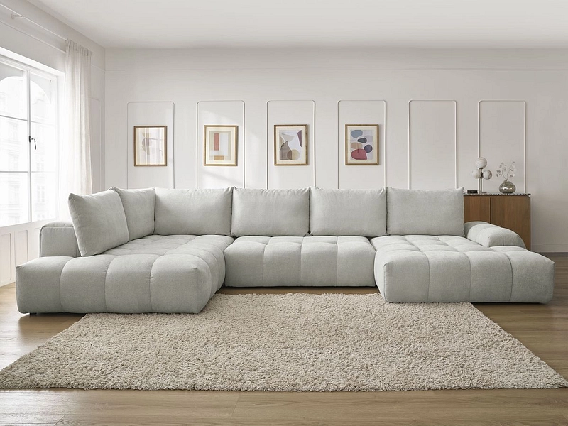 Canapé d'angle panoramique BOBOCHIC EVEREST