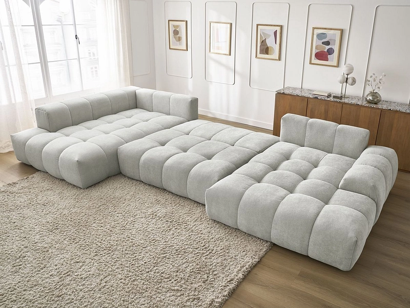 Canapé d'angle panoramique BOBOCHIC EVEREST