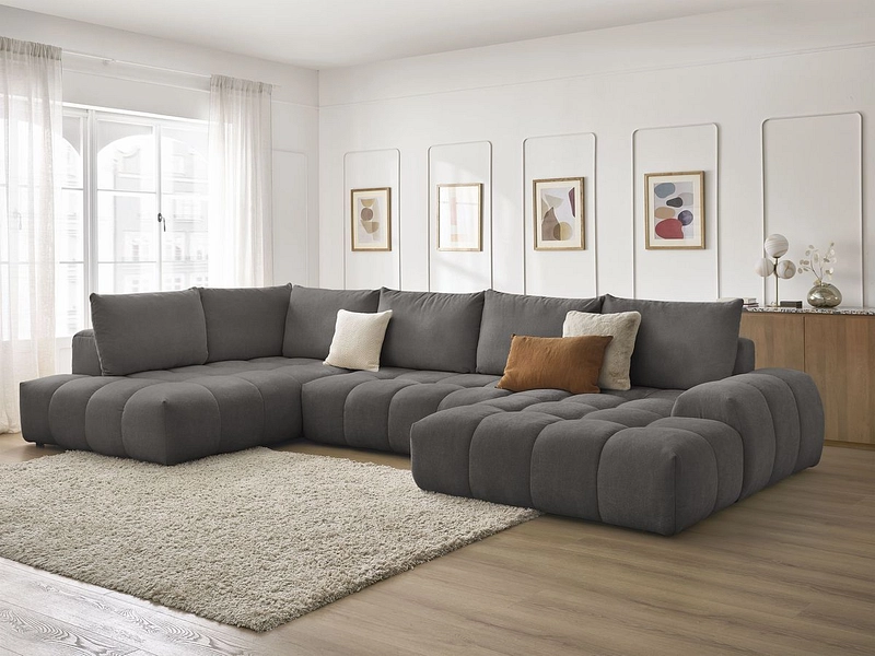 Canapé d'angle panoramique BOBOCHIC EVEREST