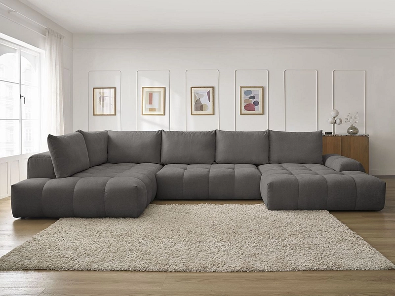 Canapé d'angle panoramique BOBOCHIC EVEREST