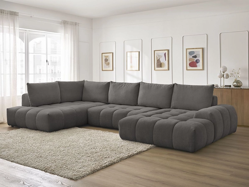 Canapé d'angle panoramique BOBOCHIC EVEREST