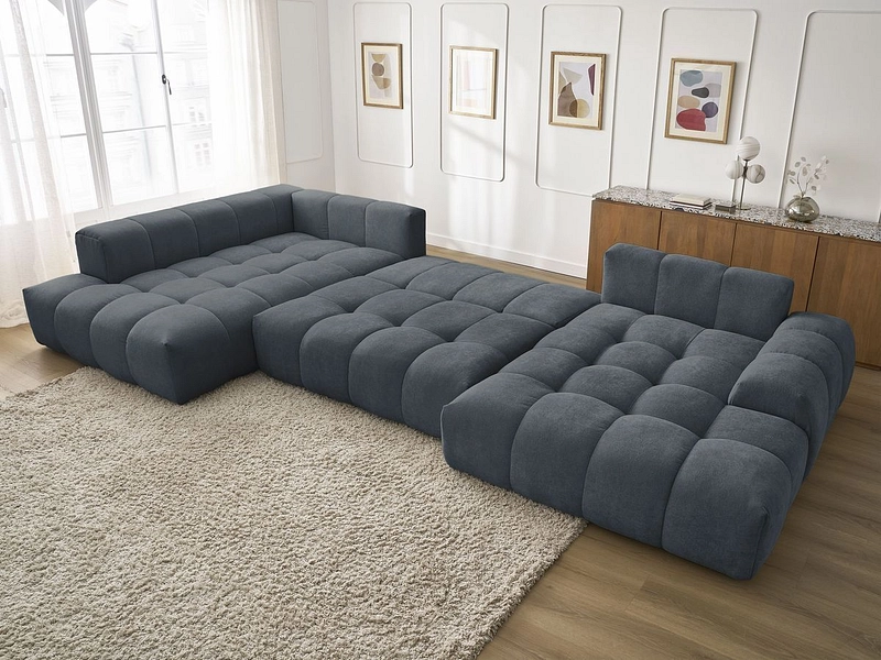 Canapé d'angle panoramique BOBOCHIC EVEREST