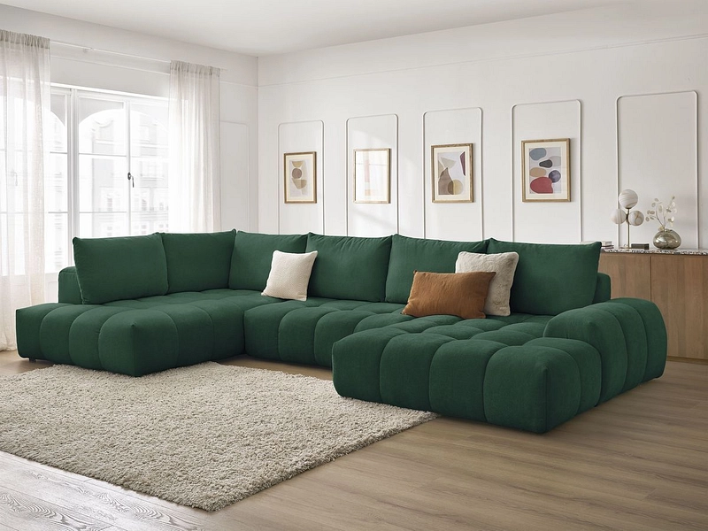 Canapé d'angle panoramique BOBOCHIC EVEREST