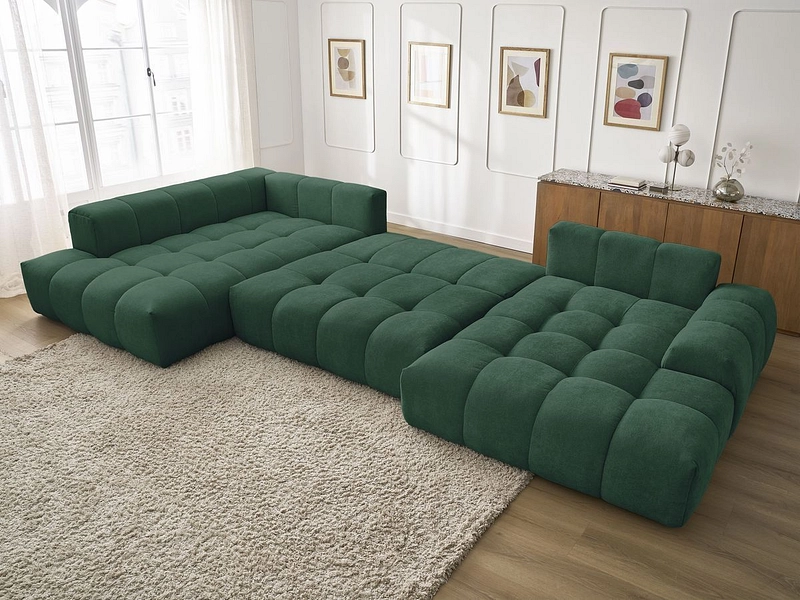 Canapé d'angle panoramique BOBOCHIC EVEREST