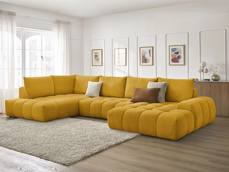 Canapé d'angle panoramique BOBOCHIC EVEREST