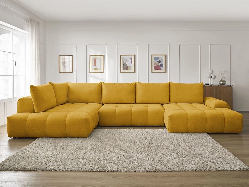 Canapé d'angle panoramique BOBOCHIC EVEREST