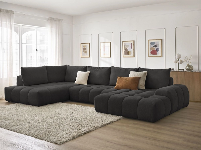 Canapé d'angle panoramique BOBOCHIC EVEREST