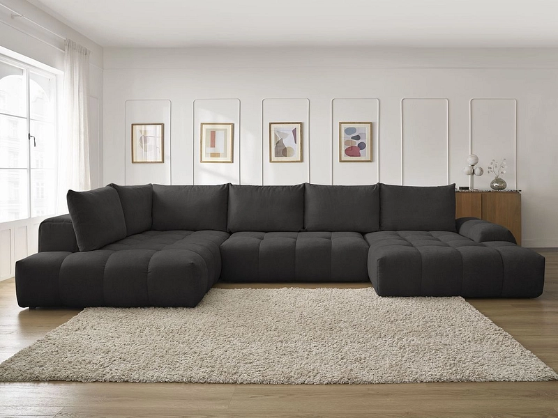 Canapé d'angle panoramique BOBOCHIC EVEREST