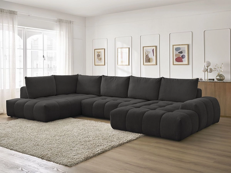 Canapé d'angle panoramique BOBOCHIC EVEREST