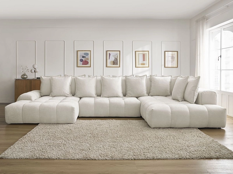 Canapé d'angle panoramique BOBOCHIC EVEREST