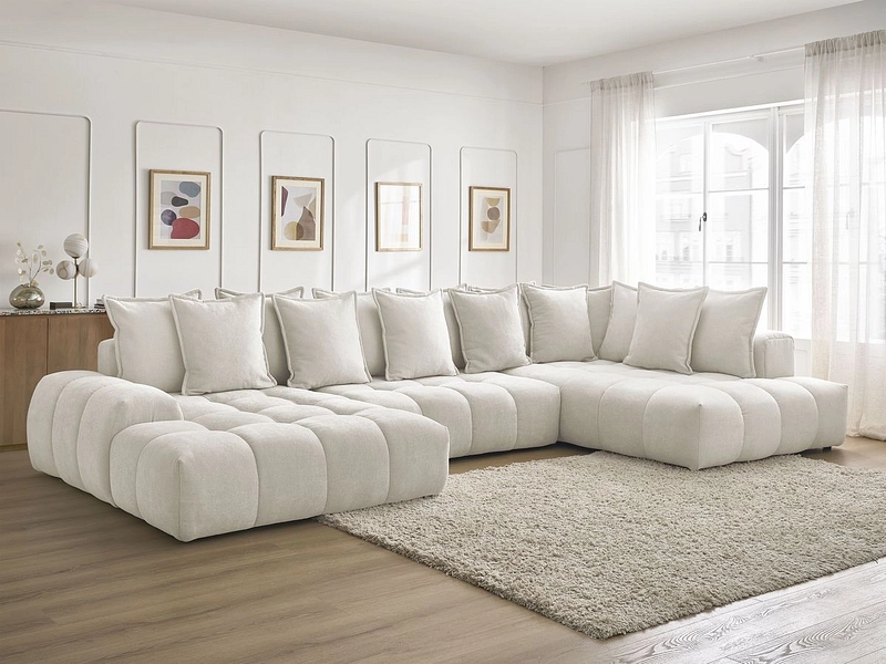 Canapé d'angle panoramique BOBOCHIC EVEREST