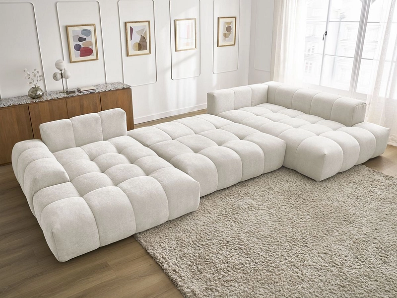 Canapé d'angle panoramique BOBOCHIC EVEREST