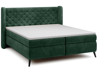 Boxspringbett WERNIGHT MADISON grün