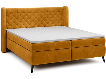 Boxspringbett WERNIGHT MADISON safran