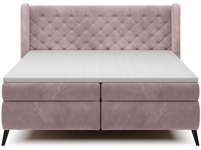 Boxspringbett WERNIGHT MADISON rosa