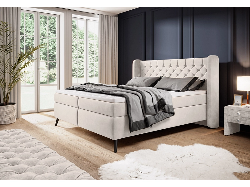 Boxspringbett WERNIGHT MADISON beige